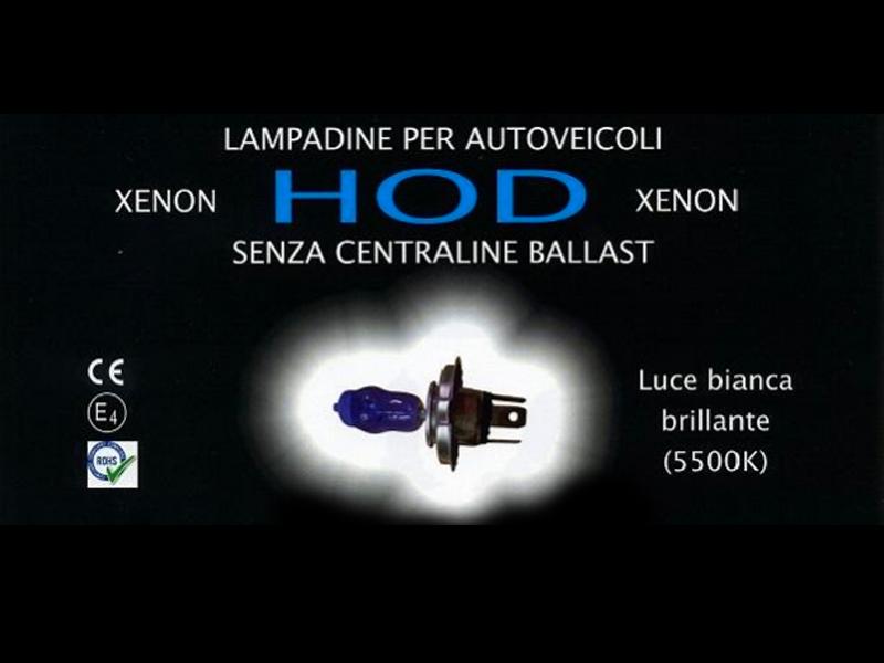 LAMPADINE XENON automotive a tecnologia HOD